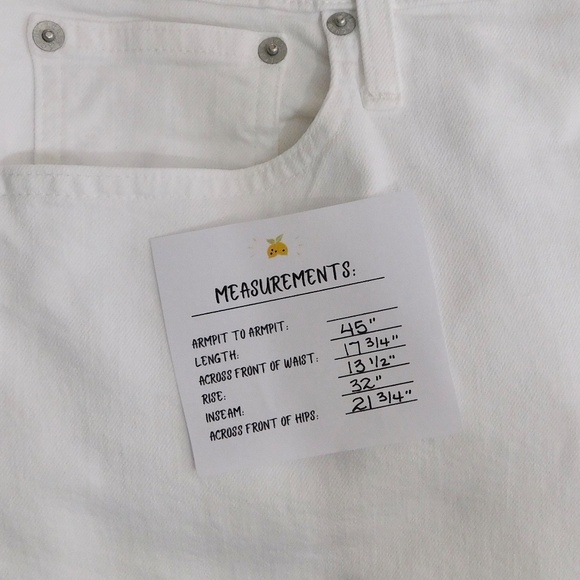 NEW!! J. CREW Wide Leg Denim Trousers Solid White Preppy Minimalist Size 32 - Picture 15 of 16